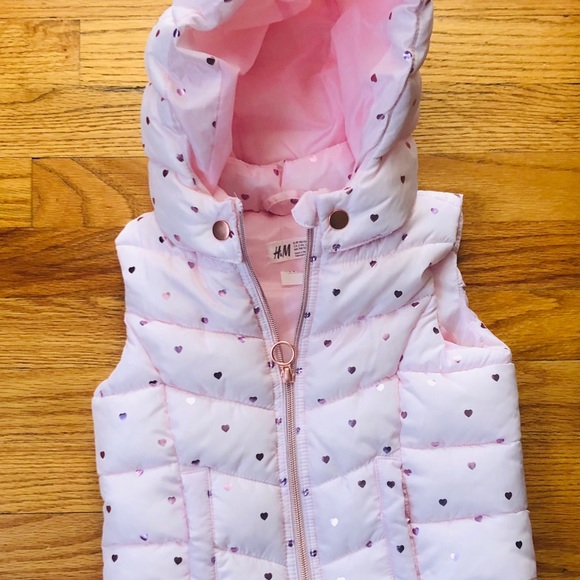 NWT girls puffer vest and long sleeve Elsa tee - Picture 4 of 6